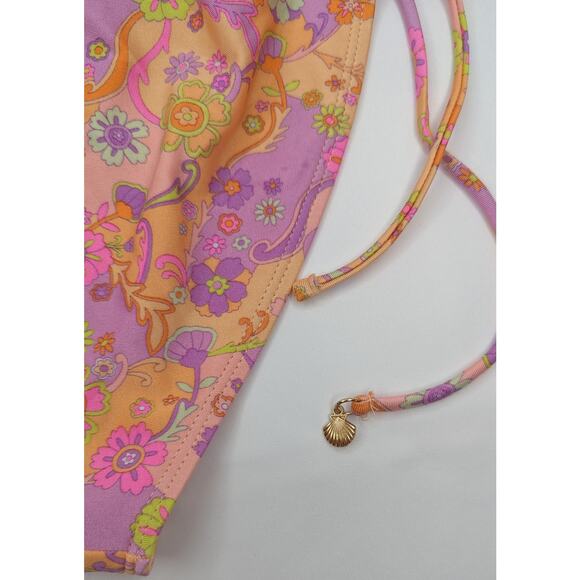 Cotton On Body Brazilian Floral Bikini Bottom Wear 3 Ways - Picture 8 of 11